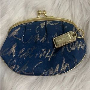 Authentic Coach coin purse